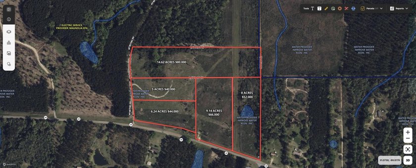 8 acres with frontage on Hwy 48 E in Sandy Hook, MS, between - photo 6