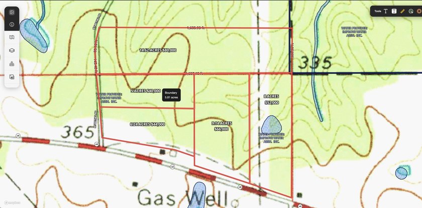 8 acres with frontage on Hwy 48 E in Sandy Hook, MS, between - photo 7