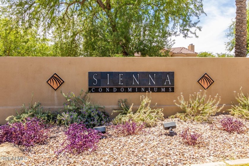 Nestled within the gated Sienna Condominiums in Scottsdale, just - photo 29
