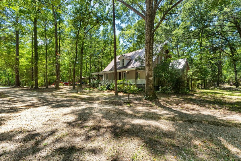 Hidden beneath towering hardwoods on a private wooded setting - photo 3