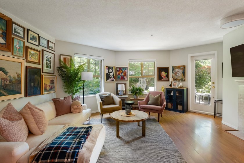 Tucked away behind your own private fenced garden oasis, this - photo 3