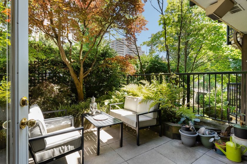 Tucked away behind your own private fenced garden oasis, this - photo 10