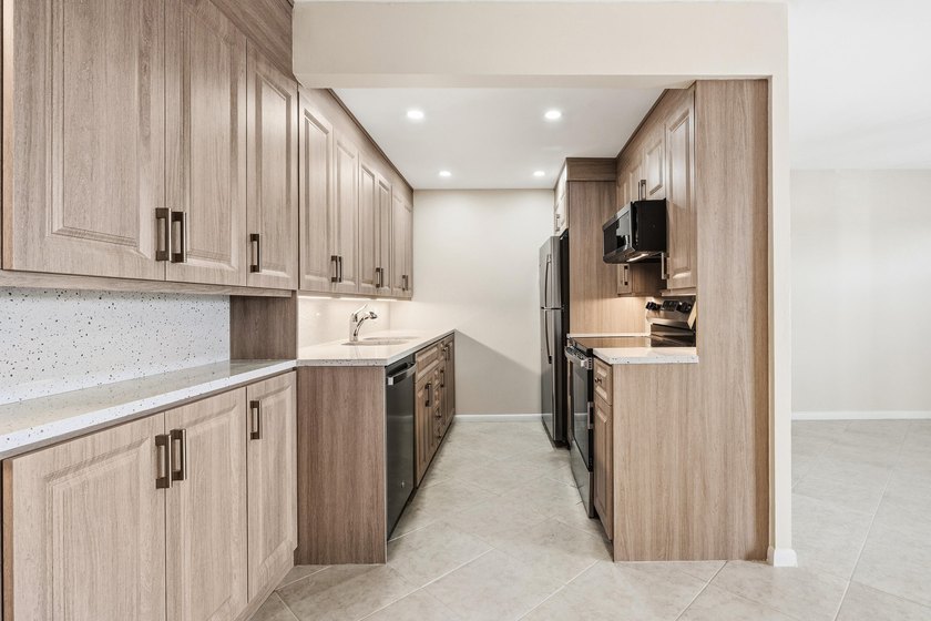 PENTHOUSE, UPGRADED KITCHEN CABINETS WITH QUARTZ COUNTERTOPS AND - photo 4