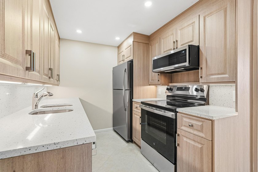 PENTHOUSE, UPGRADED KITCHEN CABINETS WITH QUARTZ COUNTERTOPS AND - photo 6