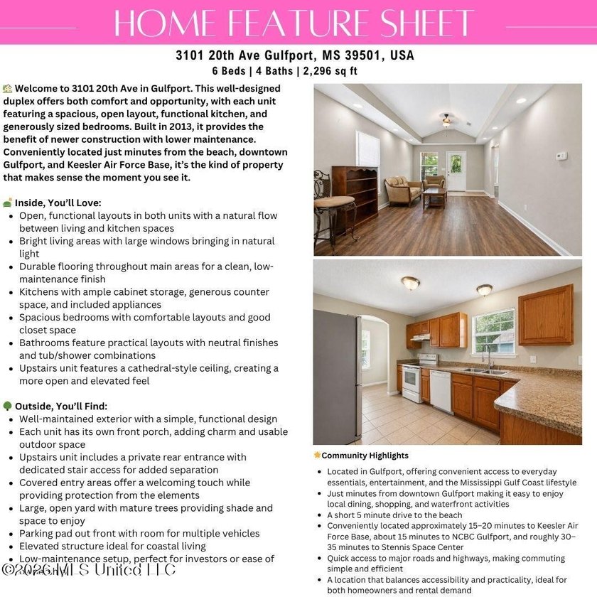 Welcome to 3101 20th Ave in Gulfport, MS-an income-producing - photo 3