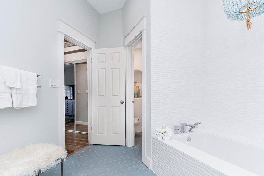 Wonderful, fully updated, 2 story, end unit condo located on the - photo 13