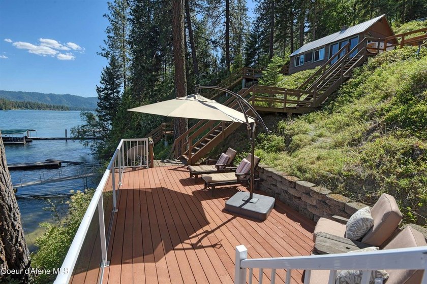 Over 200 feet of Hayden Lake frontage on the coveted close side - photo 18