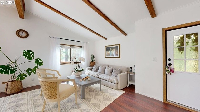 Tucked into a peaceful, wooded setting, this restored 2-bedroom - photo 5