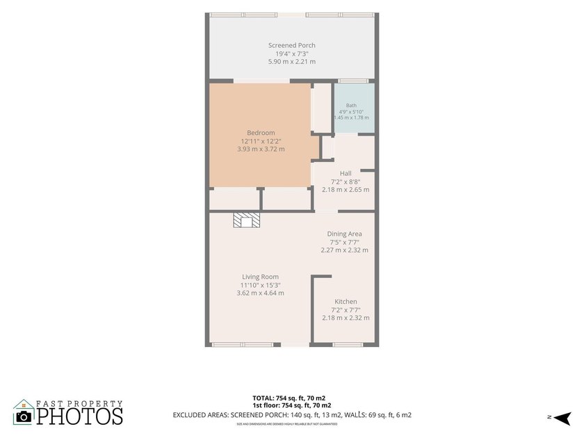 Welcome to this charming one-bedroom, one-bathroom condominium - photo 10