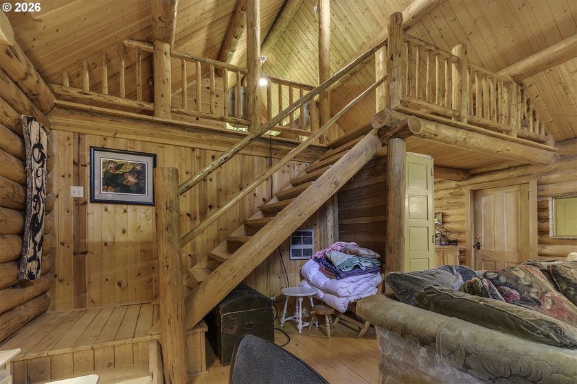 Experience a unique log cabin getaway at Fishhawk Lake, built - photo 23