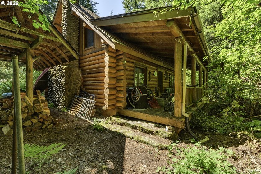 Experience a unique log cabin getaway at Fishhawk Lake, built - photo 31
