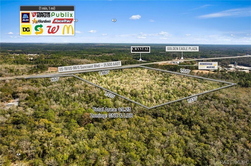 Positioned along busy US Hwy 19/98 in Homosassa, this 49.23+/- - photo 7