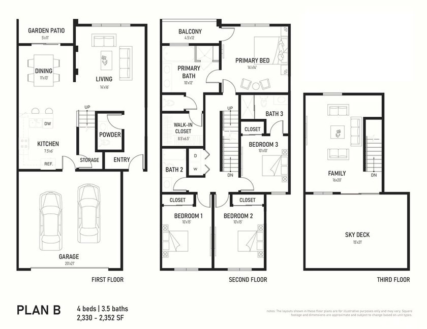 NEW CONSTRUCTION 4 bed, 3.5 bath, three-story townhome with sky - photo 8
