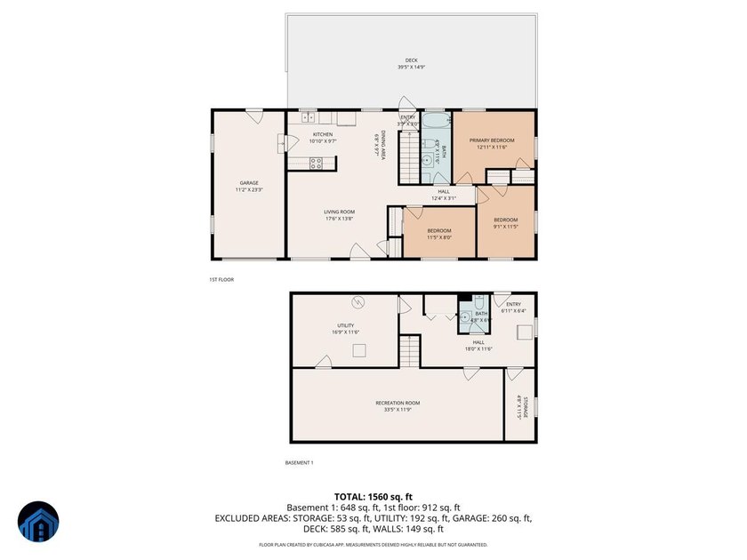 This one-level brick ranch offers plenty of potential and is - photo 57