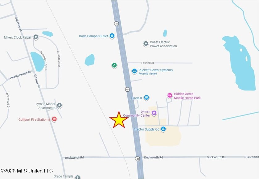 3.72 Acres on heavily traveled Highway 49 available. Property is - photo 2
