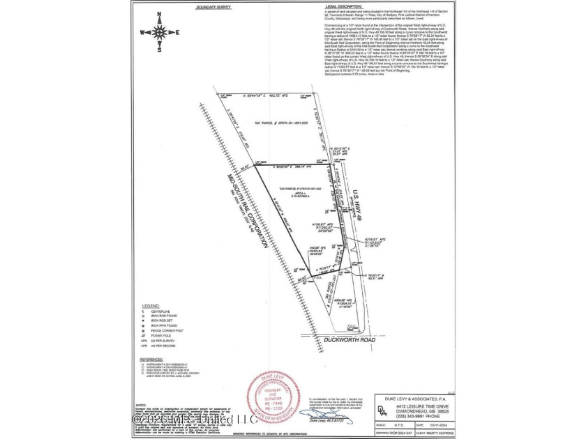 3.72 Acres on heavily traveled Highway 49 available. Property is - photo 3