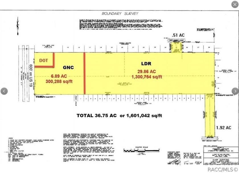 36.75 Acres 0n US Highway 19, Homosassa, FL. With 382 feet of - photo 4