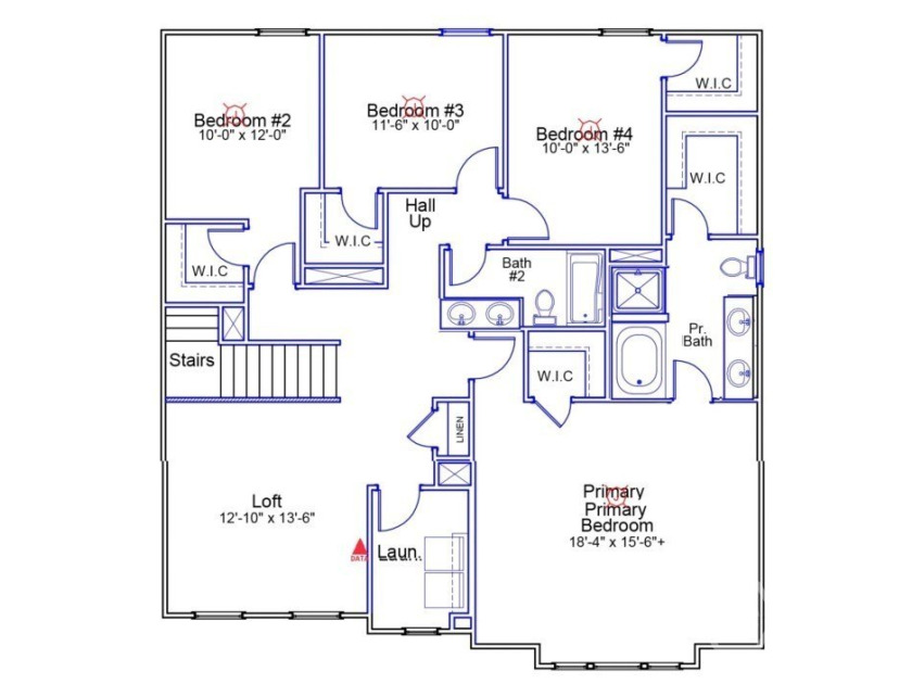 The Russell is a versatile two-story home featuring four - photo 3