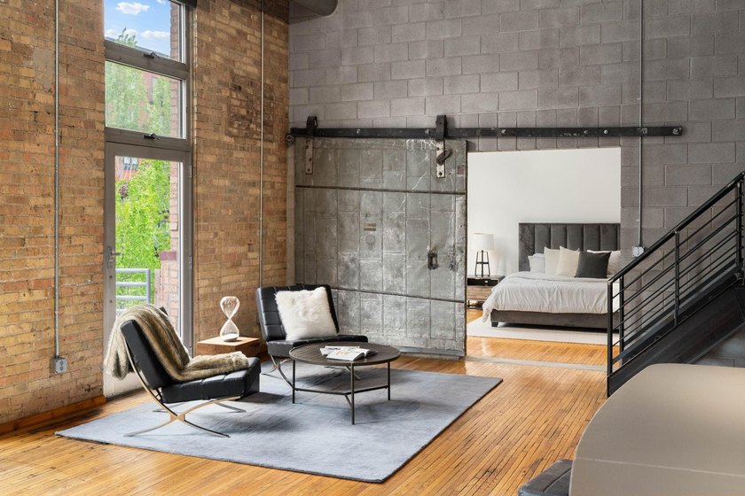 Located in the historic 801 lofts, this authentic loft offers a - photo 18