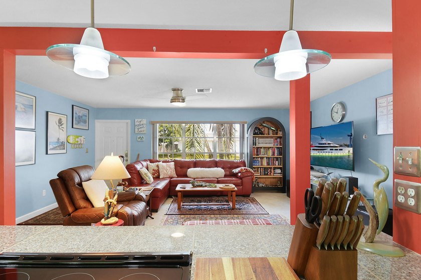 Mid-century modern charm abounds in this CBS home that features - photo 6