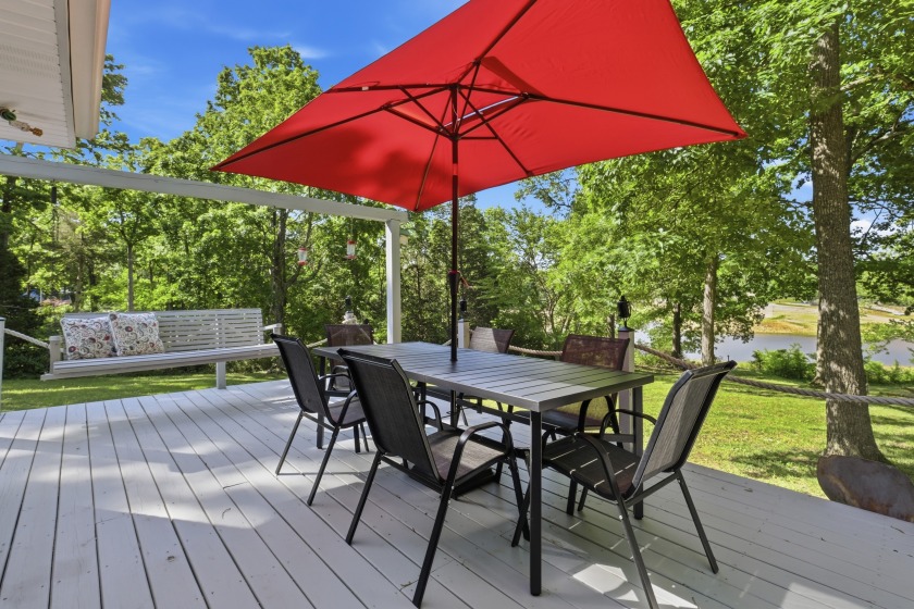 Back deck with lake views. - photo 5