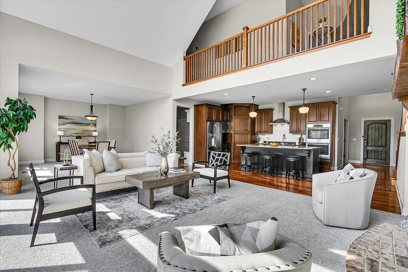 Stunning custom DJK Homes *Alpine* floor plan nestled in the - photo 9