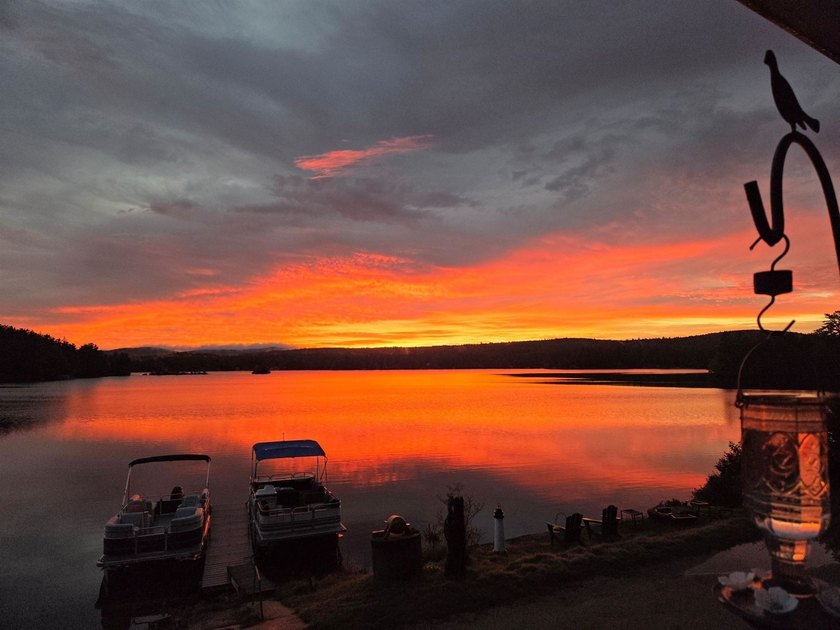 Perched on a 1-acre lot with a truly million-dollar, 180 view of - photo 7
