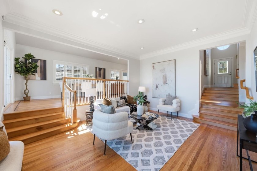 Perched on a picturesque Emerald Hills street, this beautifully - photo 9