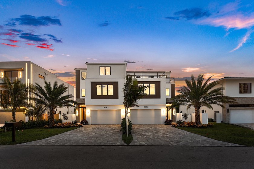 Welcome to 3097 Banyan Road, a brand-new luxury townhome - photo 2