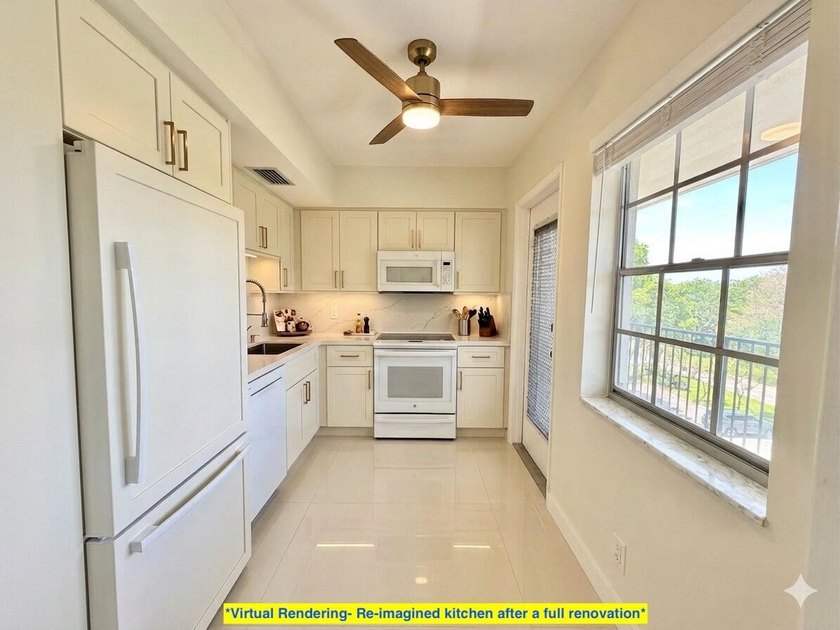 Freshly painted top-floor 2BR/2BA penthouse in a 4-story - photo 14