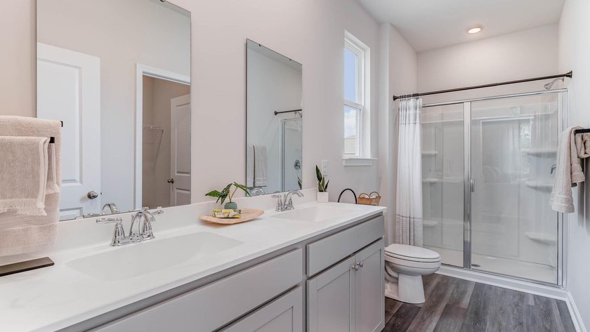 Experience the Kerry floor plan offering an open layout, 9 foot - photo 14