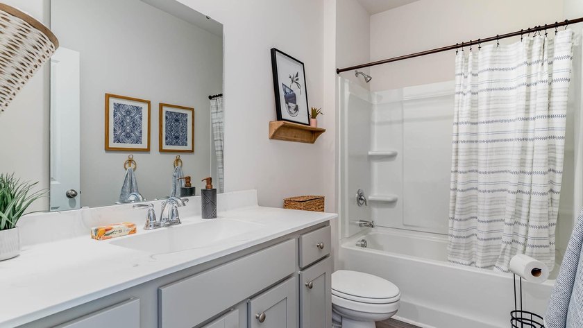 Experience the Kerry floor plan offering an open layout, 9 foot - photo 17