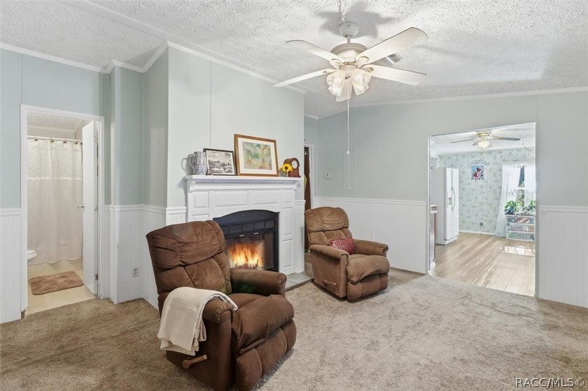 Framed by a canopy of mature trees and lush landscaping, this - photo 9