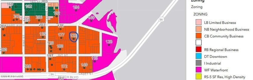 The City of Biloxi has zoned this entire area for Commercial - photo 2