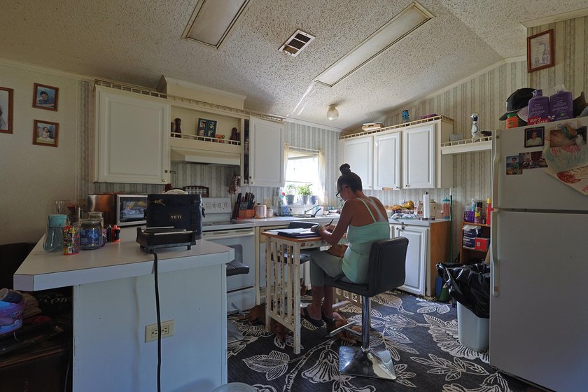 Freeport 5-acre parcel with 3BR/2BA mobile home (2000). Wooded - photo 11