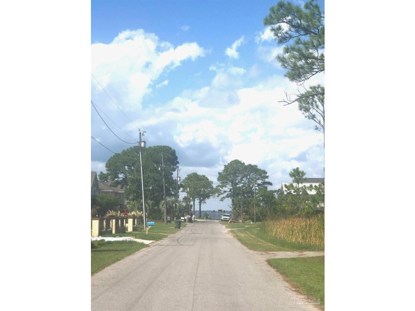 Vacant lot with Perdido Bay at the end of the street on coveted - photo 3
