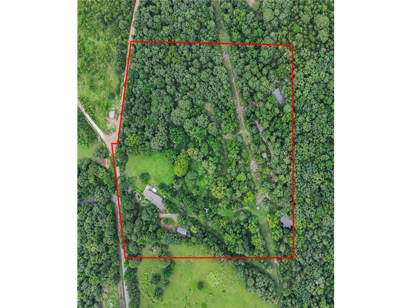 12+ private acres Pond on property Mobile home (1836 sq ft) on - photo 3