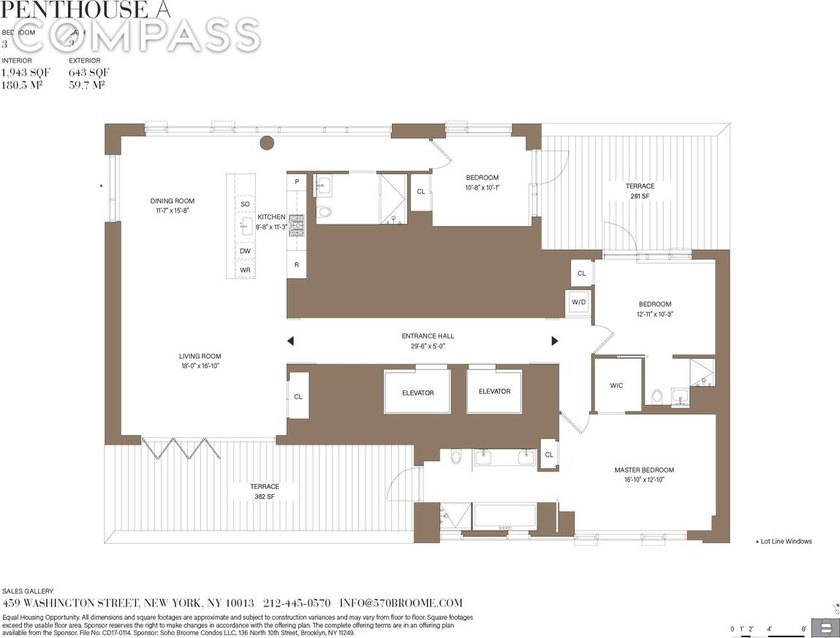 Penthouse A at 570 Broome Street presents a rare opportunity to - photo 22
