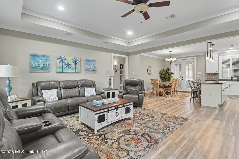 408 John Baptiste St, Bay St. Louis, MS Custom Living on a Rare - photo 3