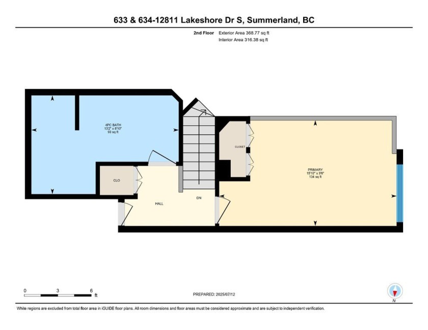 Top-floor lofted double suite (633/634) at Summerland Waterfront - photo 40
