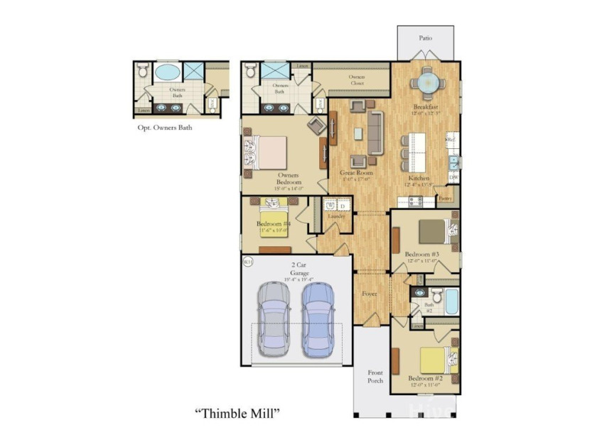 Konter Homes Thimble Mill plan built to suit for customer - photo 2