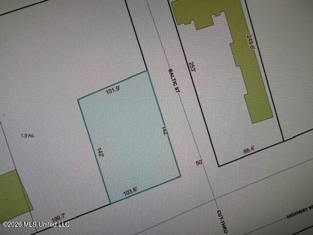 Great vacant commercial corner lot on Hwy 90 in Waveland, MS - photo 3