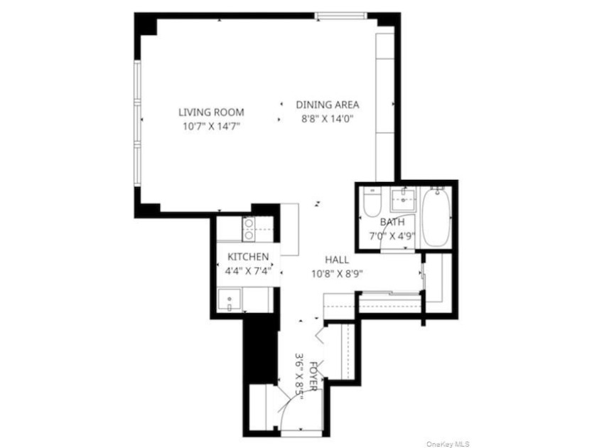 Beautifully Renovated Studio With Great Space, &amp; Open View at an - photo 29
