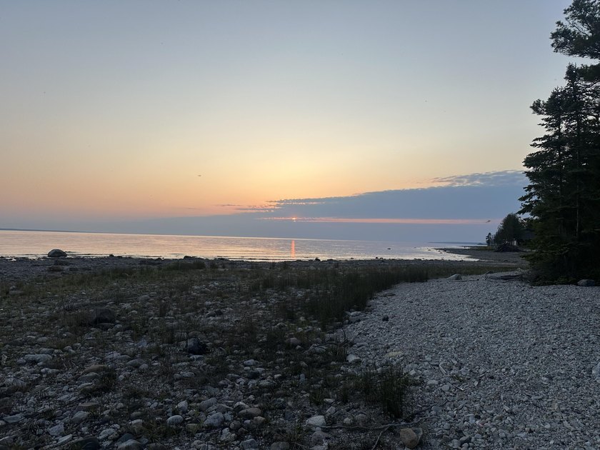 Secluded 2.40acre lot and 424.40 of waterfront on Lake Huron - photo 14