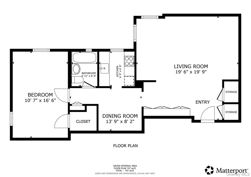 Welcome to this bright and inviting 1-bedroom, 1-bath corner - photo 19