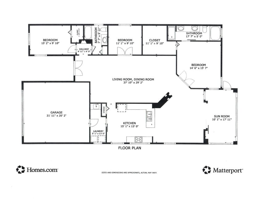 Welcoming double-door entry and open layout Bright kitchen - photo 47