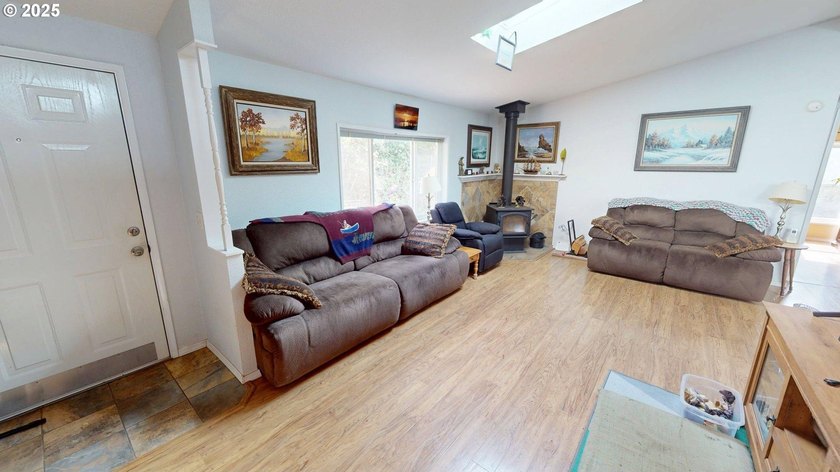 Bright and sunny ocean and forest view home on over 2 acres of - photo 12