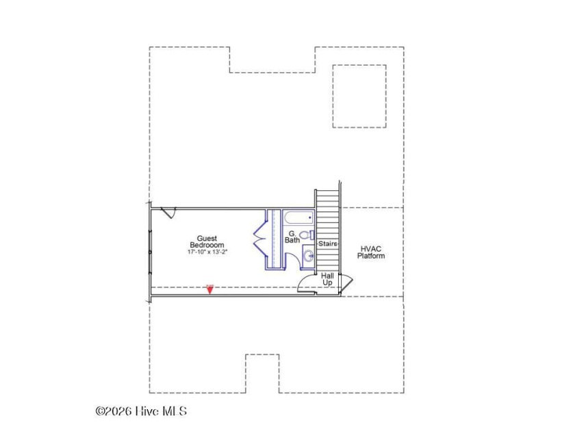 This Bates II plan features four bedrooms and two bathrooms and - photo 3
