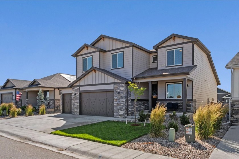 Built in 2022 and showing like new, this stunning two-story home - photo 3