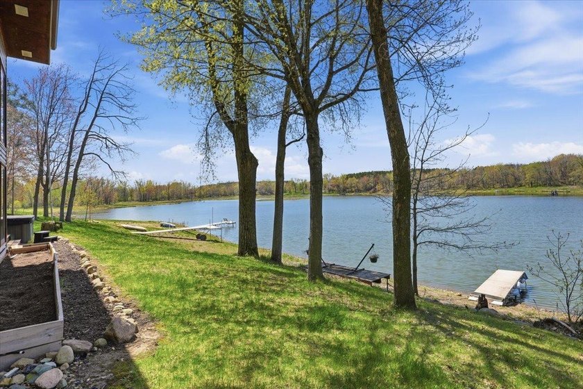 74 feet of frontage on roughly 110 acre Apple Lake, formerly - photo 3
